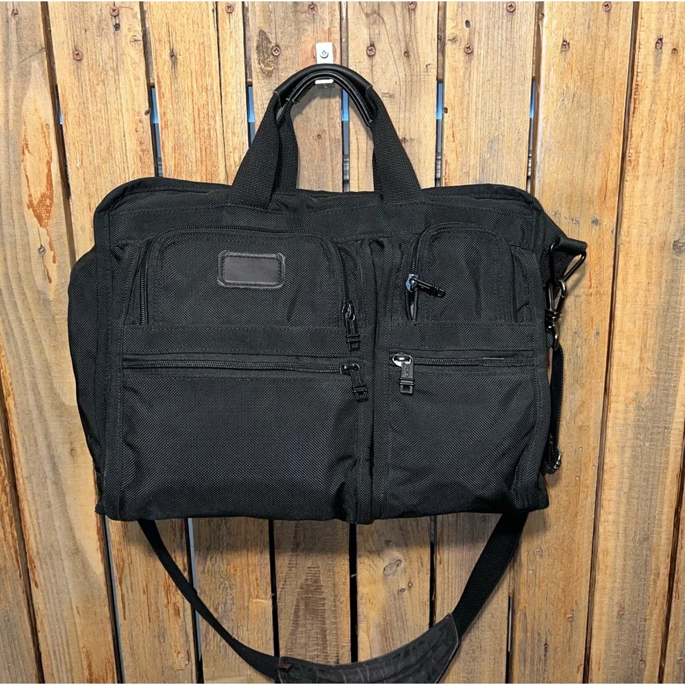 Tumi Black Laptop black